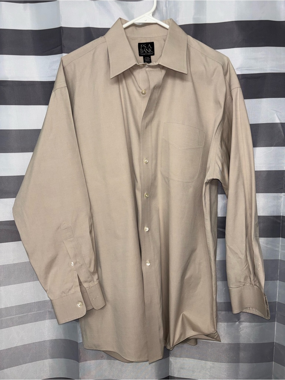 Jos. A. Bank Men’s Long-Sleeve Dress Shirt - Taupe